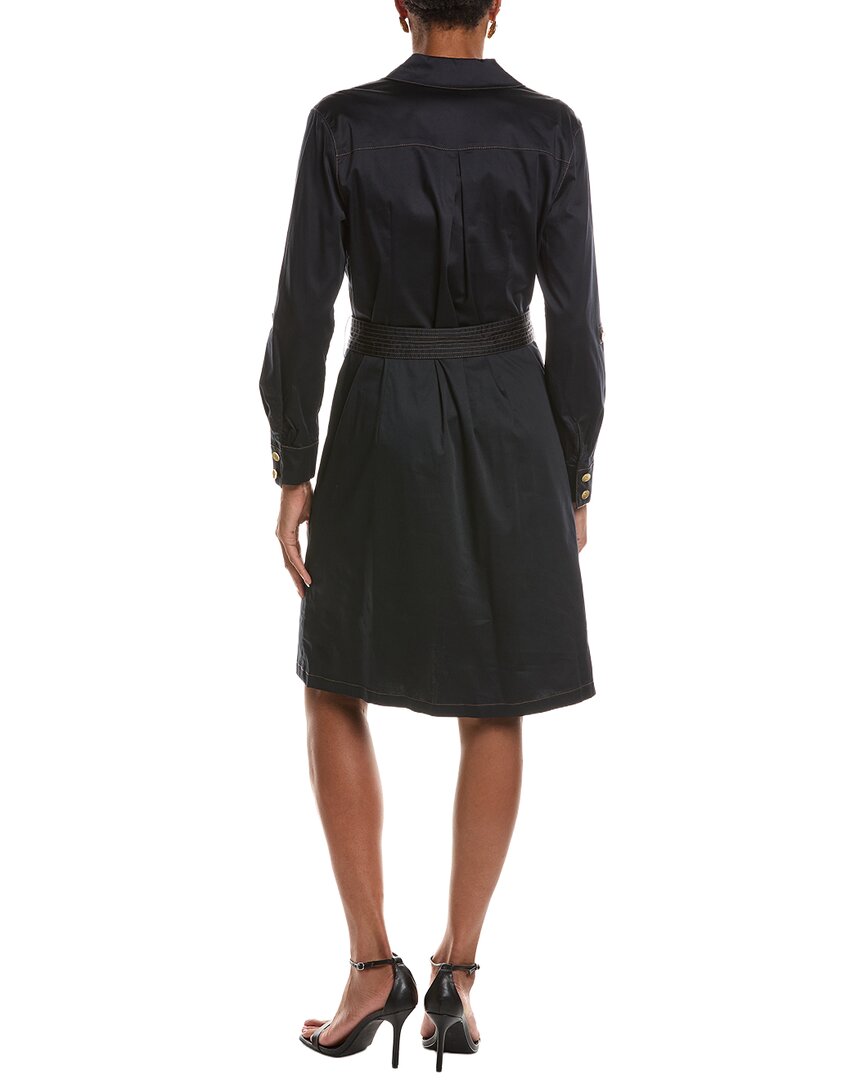 L’AGENCE L’Agence Karin Military Shirtdress
