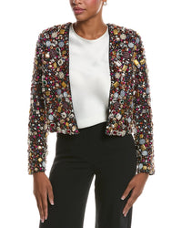L’AGENCE L’Agence Culver Jewel Crop Jacket