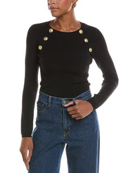 L’AGENCE L’Agence Gretchen Ls Button Pullover