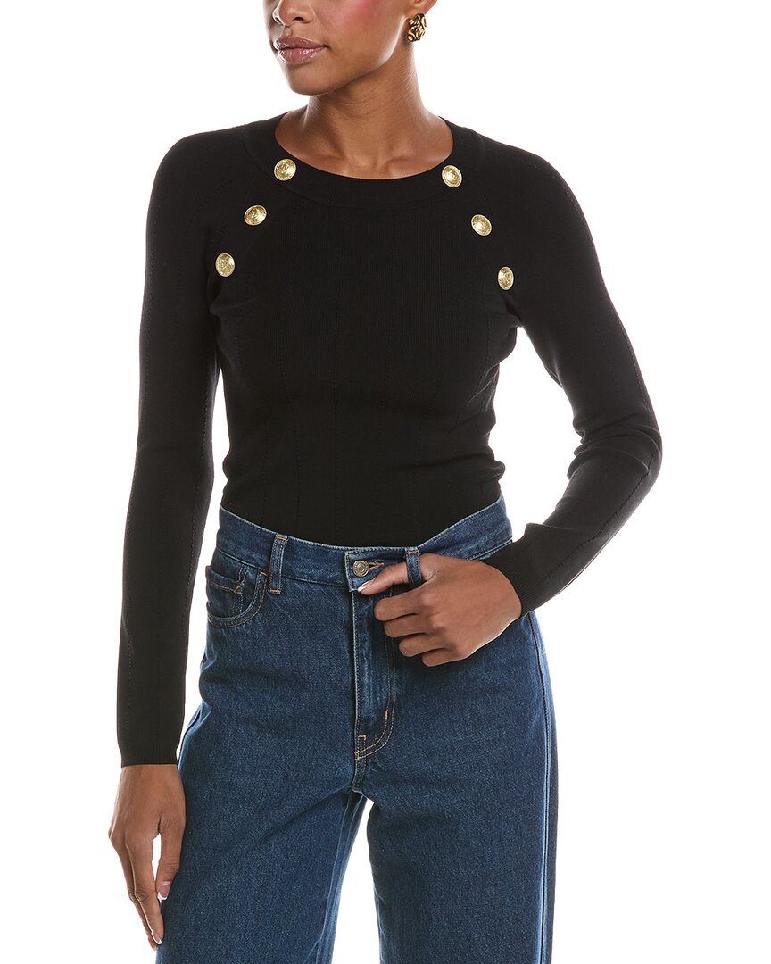 L’AGENCE L’Agence Gretchen Ls Button Pullover