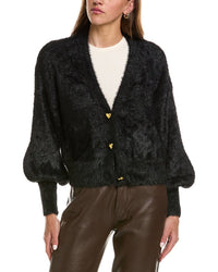 L’AGENCE L’Agence Harriet Blouson Sleeve Cardigan