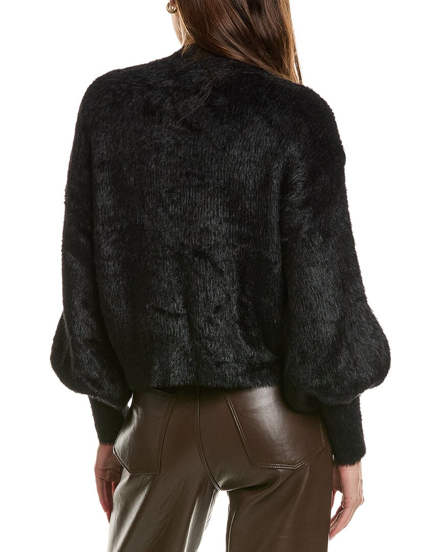 L’AGENCE L’Agence Harriet Blouson Sleeve Cardigan