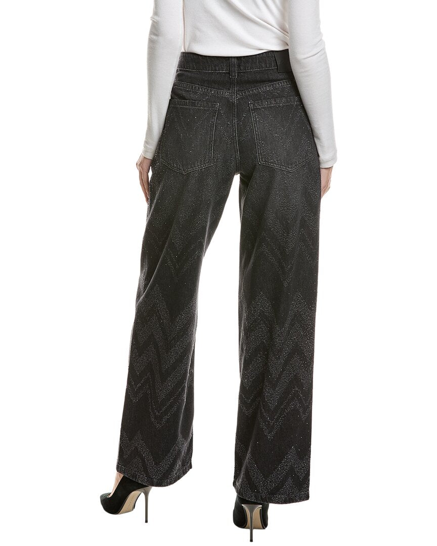Boss Hugo Boss Slouchy Wide Leg Jean