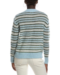 Madewell Madewell Roadmap Stripe Ariana Chamade Pullover Alpaca-Blend Sweater