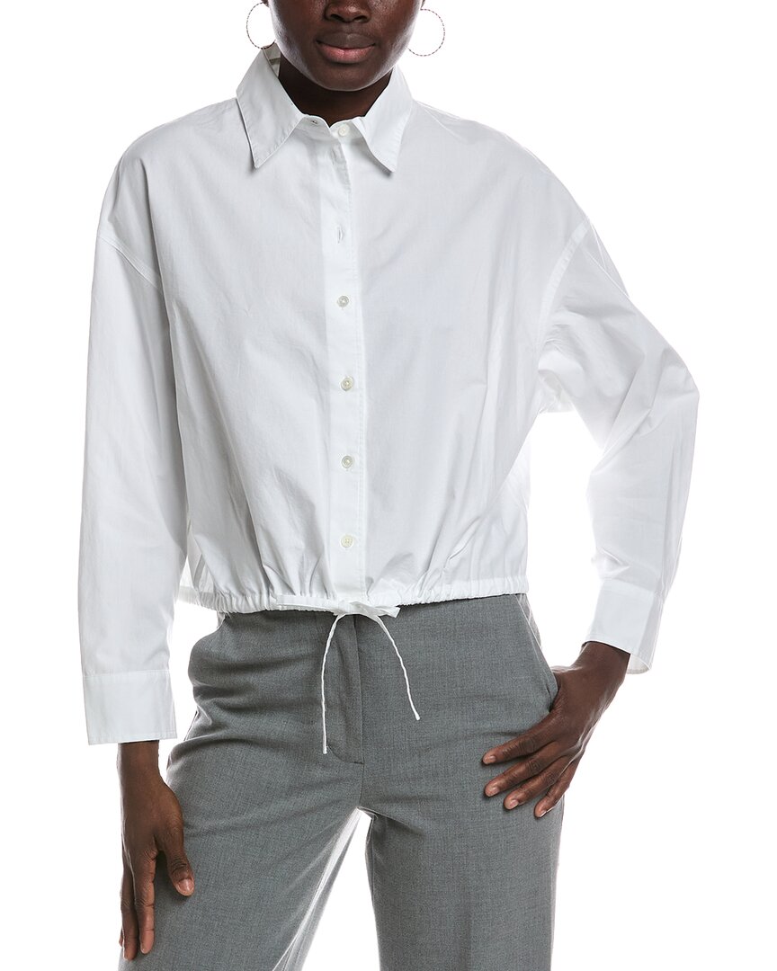 Madewell Drawstring Button Up Shirt