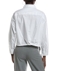 Madewell Drawstring Button Up Shirt