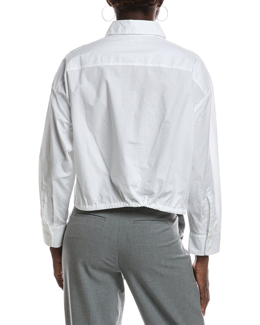 Madewell Drawstring Button Up Shirt