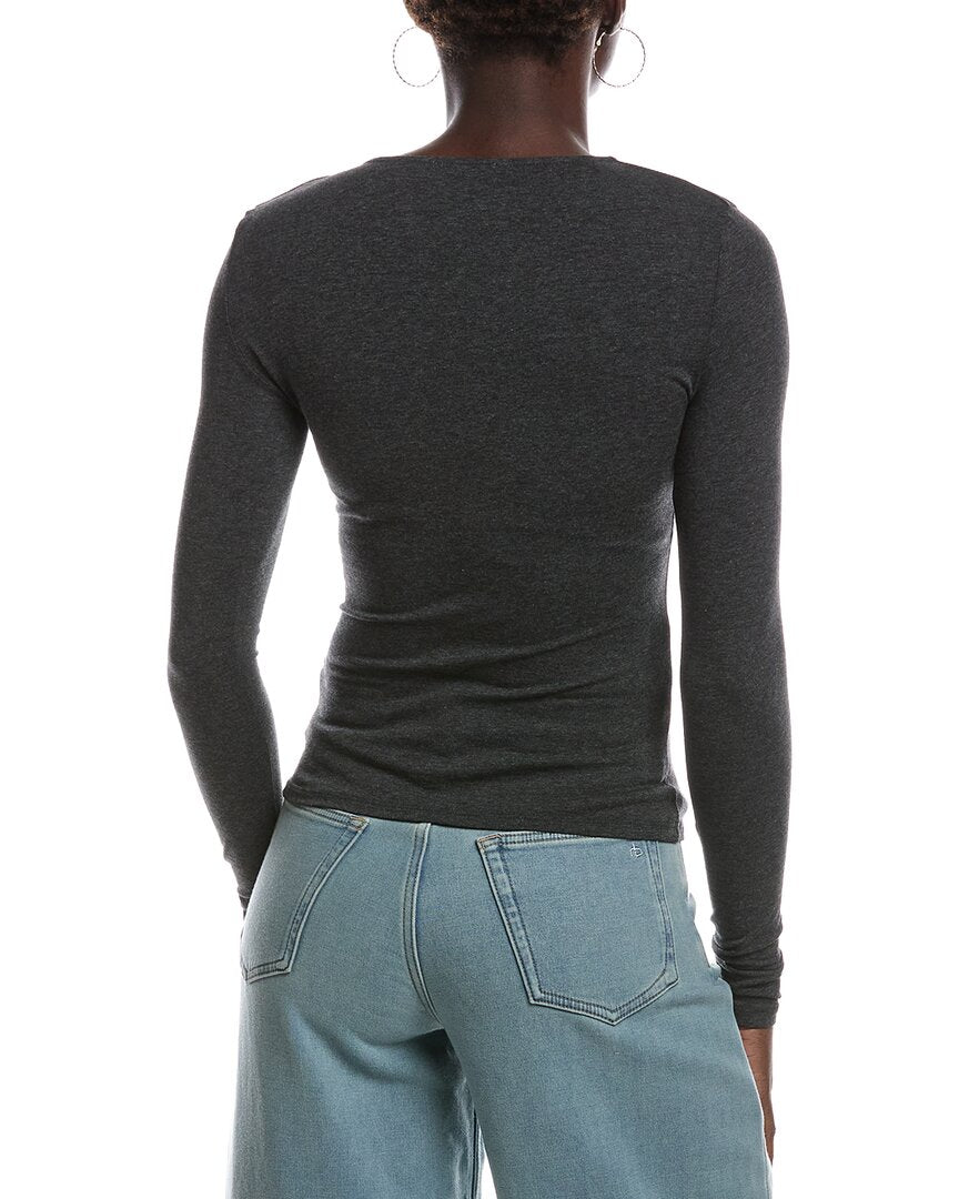 Madewell Madewell Slinky V-Neck Top