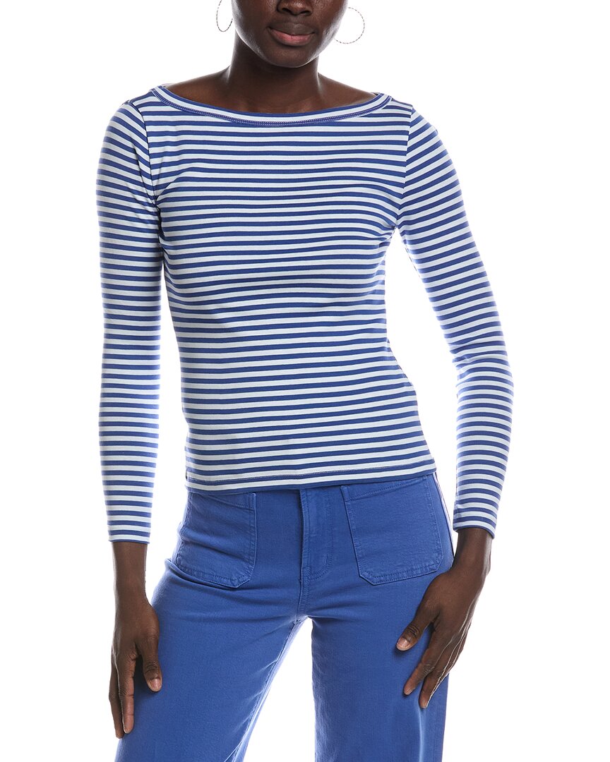Madewell Madewell Compact 1X1 Boatneck Stripe T-Shirt