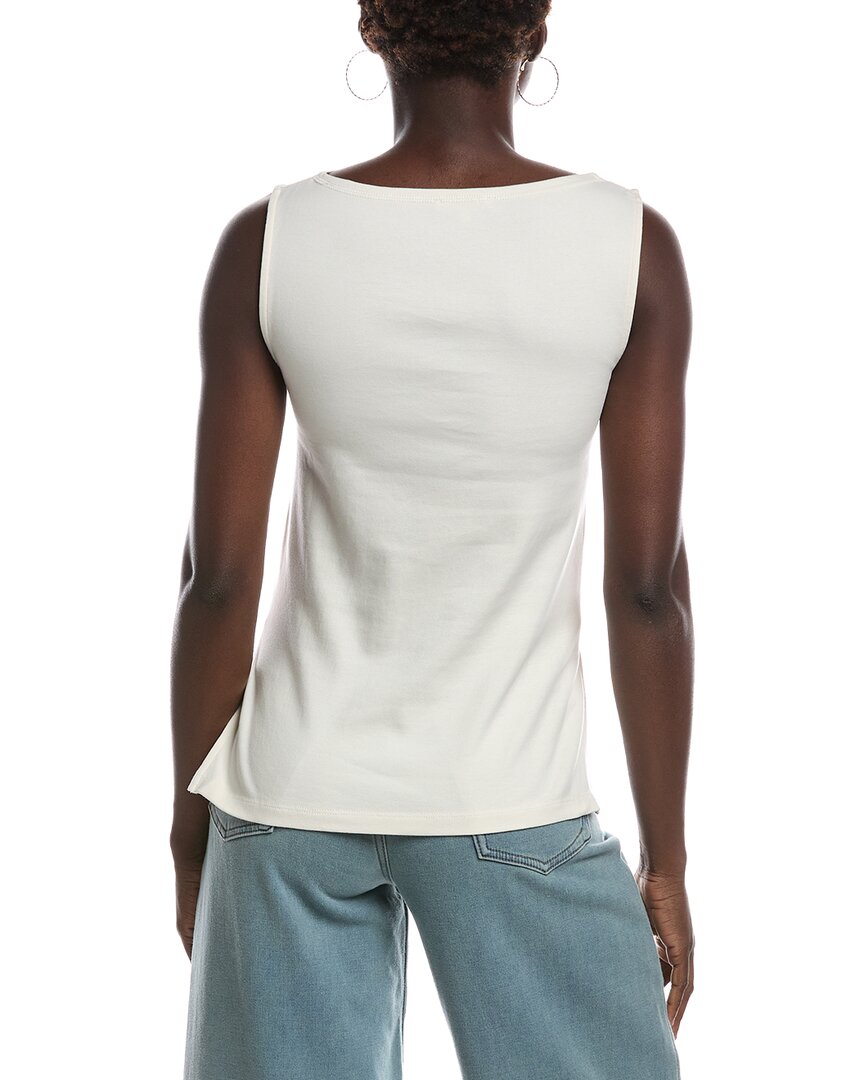 Madewell Madewell Sleeveless Boatneck Side Slit T-Shirt