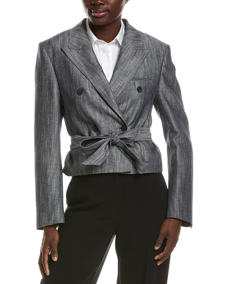 Hugo Boss Hugo Boss Jelsia Linen-Blend Blazer
