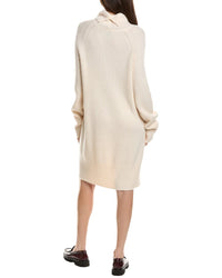 Boss Hugo Boss Foclore Wool & Cashmere-Blend Sweaterdress