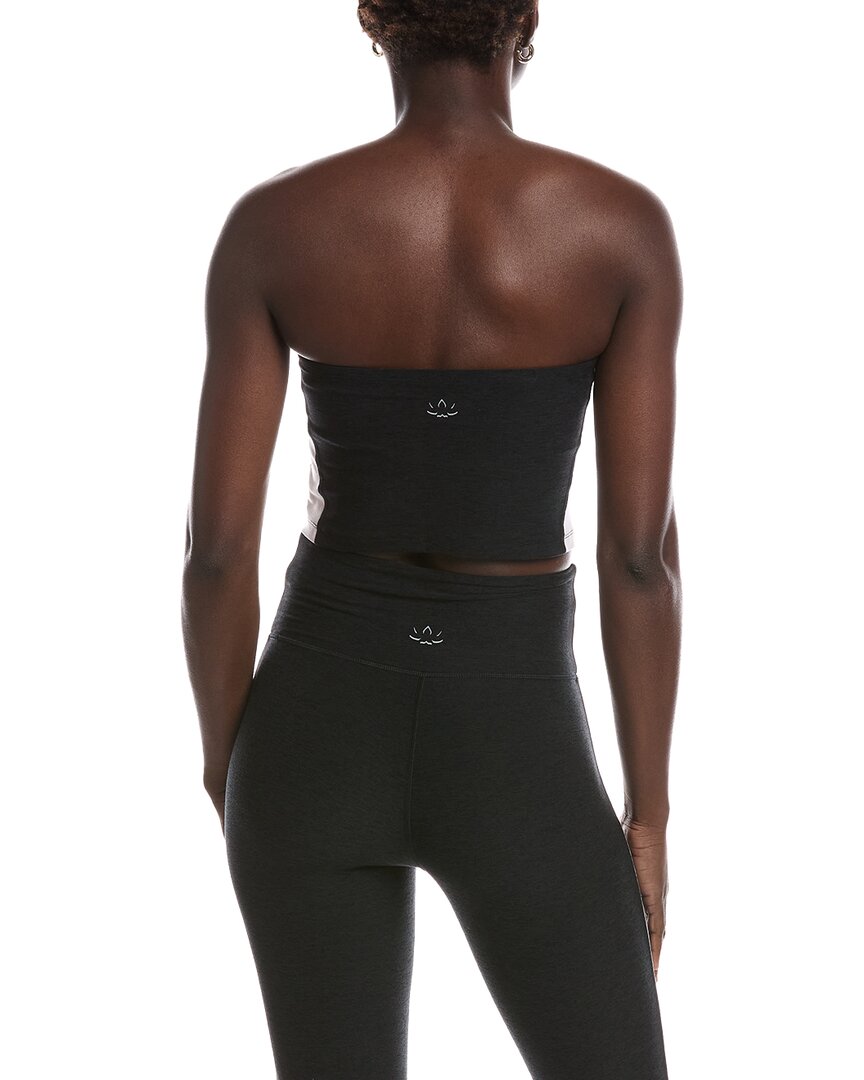 Beyond Yoga Beyond Yoga Spacedye Line Up Strapless Cropped Top