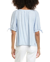 Max Studio Max Studio Tie Sleeve Blouse