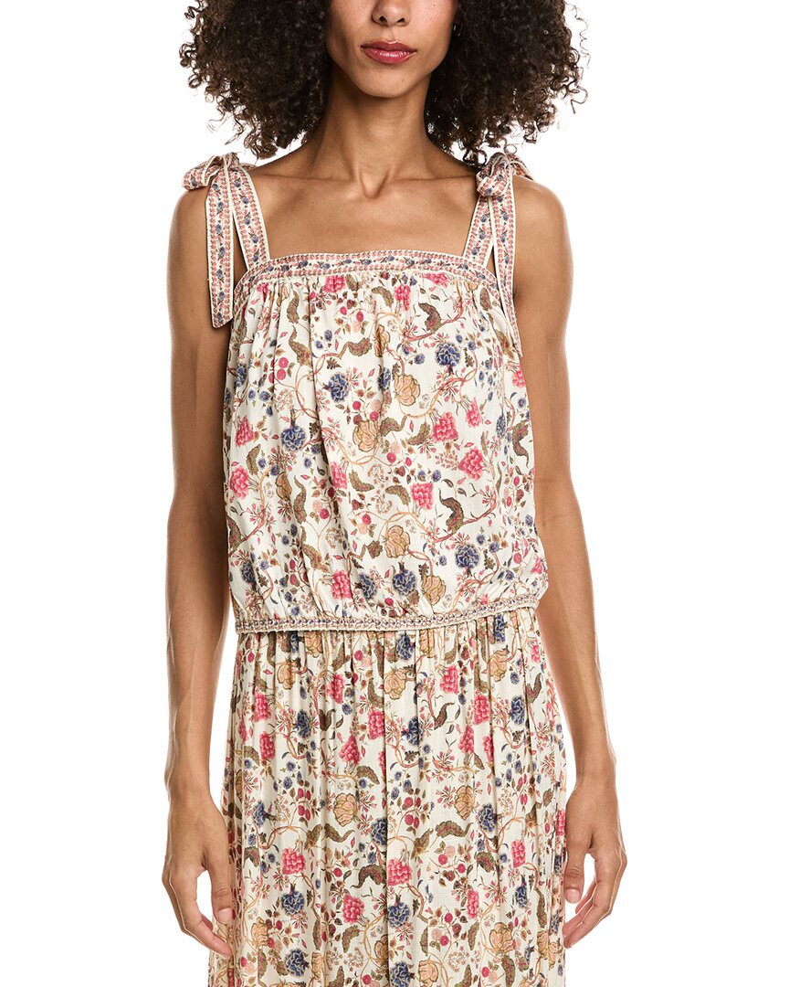Max Studio Max Studio Tie Shoulder Tank Top