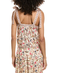 Max Studio Max Studio Tie Shoulder Tank Top