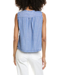 Max Studio Max Studio Pleated Button Front Blouse