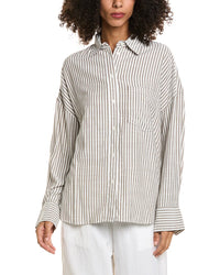 Max Studio Max Studio Oversized Button-Up Shirt