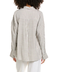 Max Studio Max Studio Oversized Button-Up Shirt