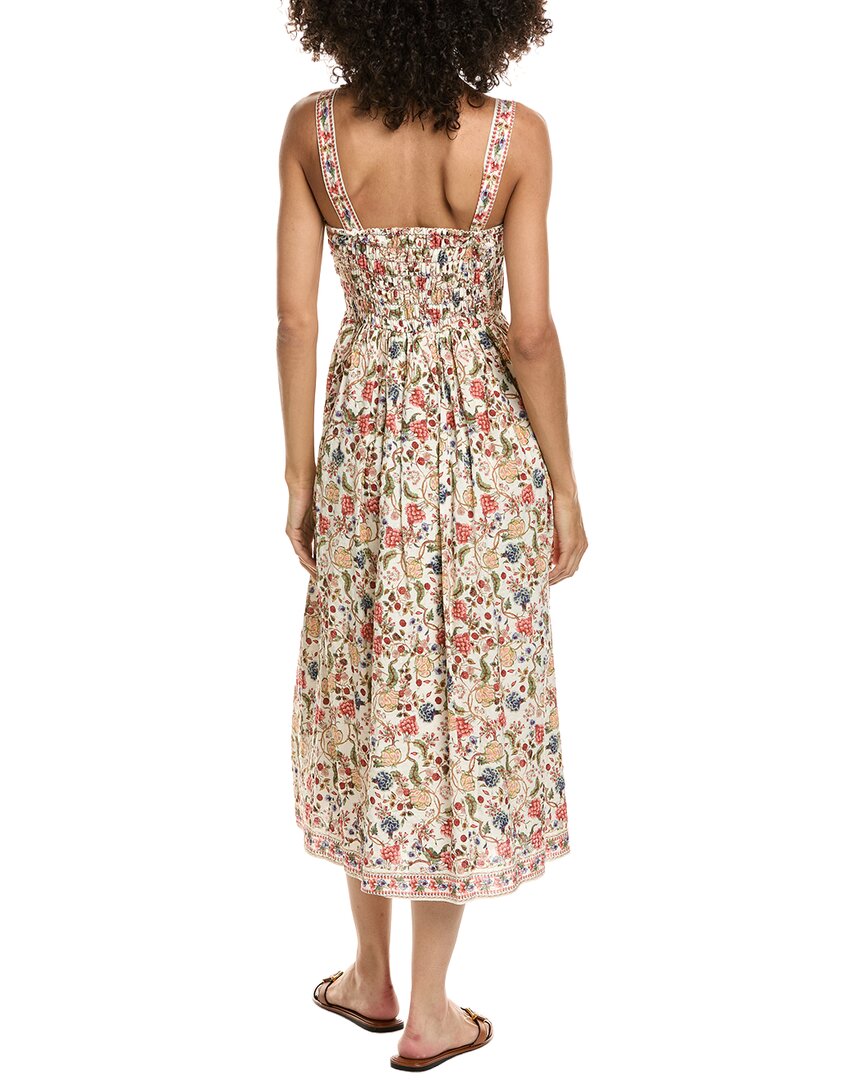 Max Studio Max Studio Straight Neck Midi Dress