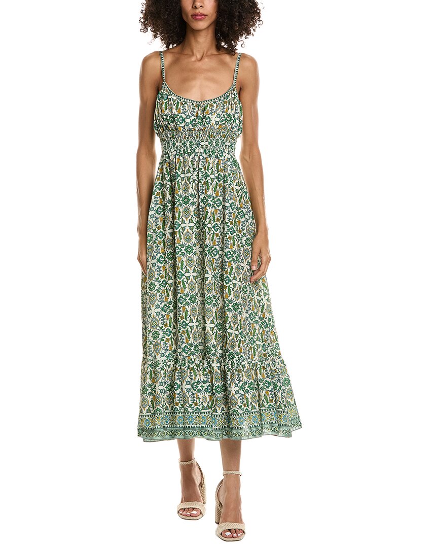 Max Studio Max Studio Double Spaghetti Strap Midi Dress