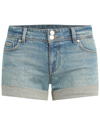 Hudson Jeans Croxley Mid-Rise Snow Drops Short