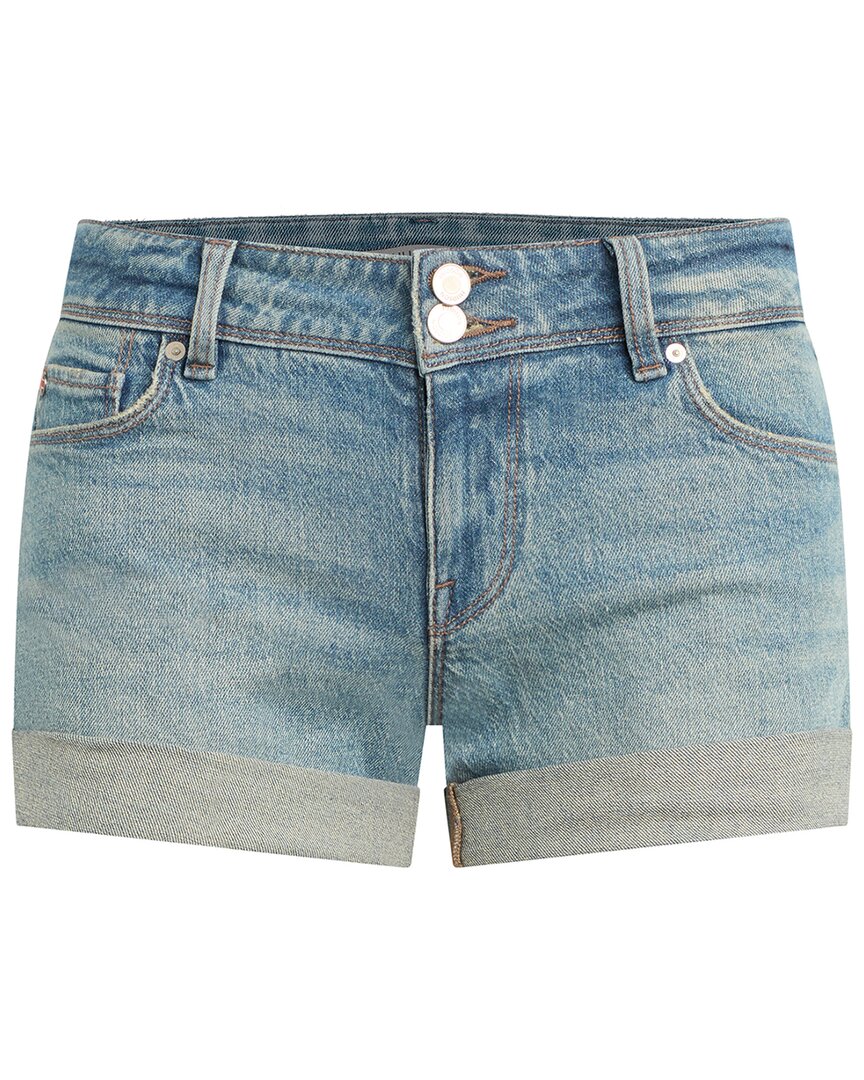 Hudson Jeans Croxley Mid-Rise Snow Drops Short