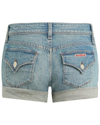 Hudson Jeans Croxley Mid-Rise Snow Drops Short