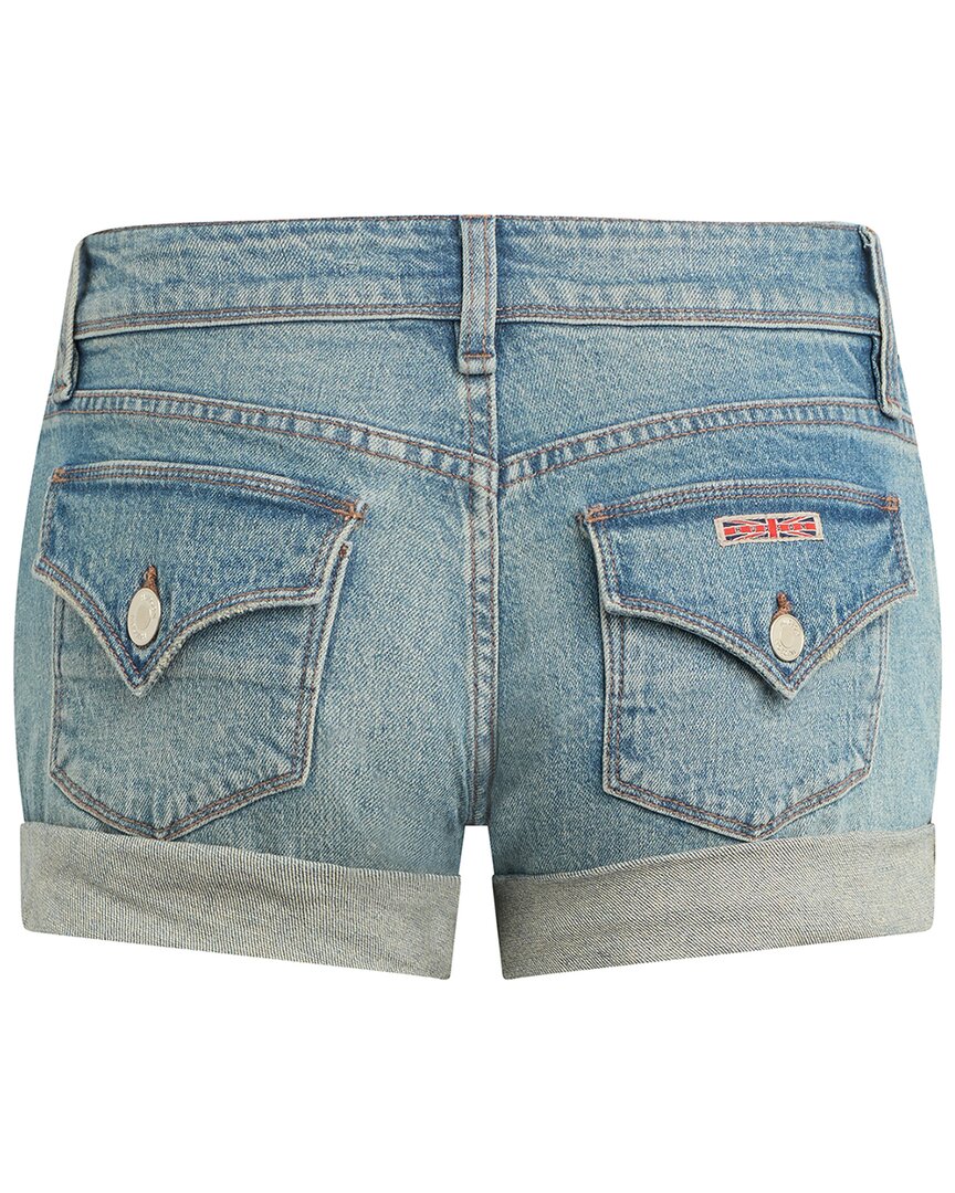 Hudson Jeans Croxley Mid-Rise Snow Drops Short