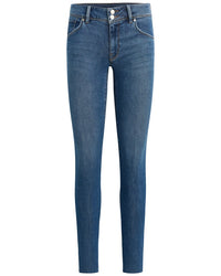 Hudson Jeans Collin Mid-Rise Skinny Ankle Crop Jean