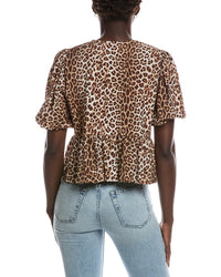 RENEE C Renee C Puff Sleeve Top