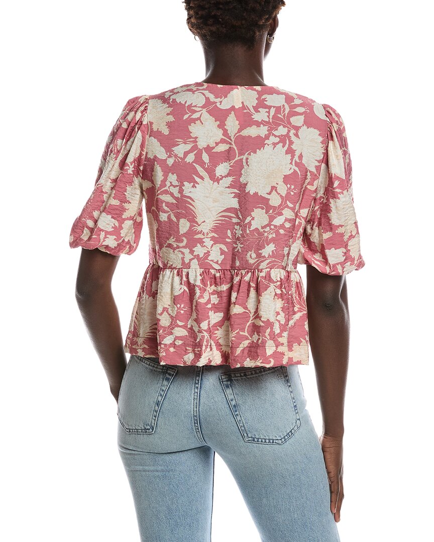 RENEE C Renee C Puff Sleeve Top