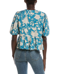 RENEE C Renee C Puff Sleeve Top