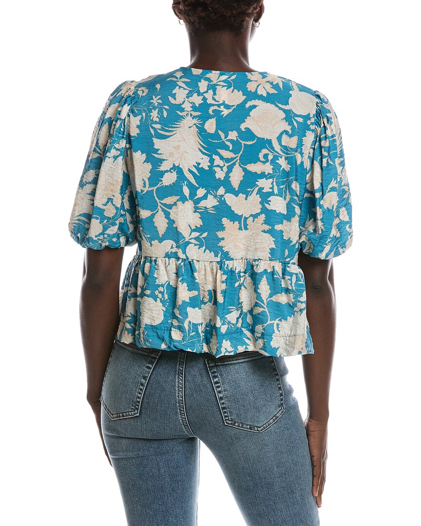 RENEE C Renee C Puff Sleeve Top