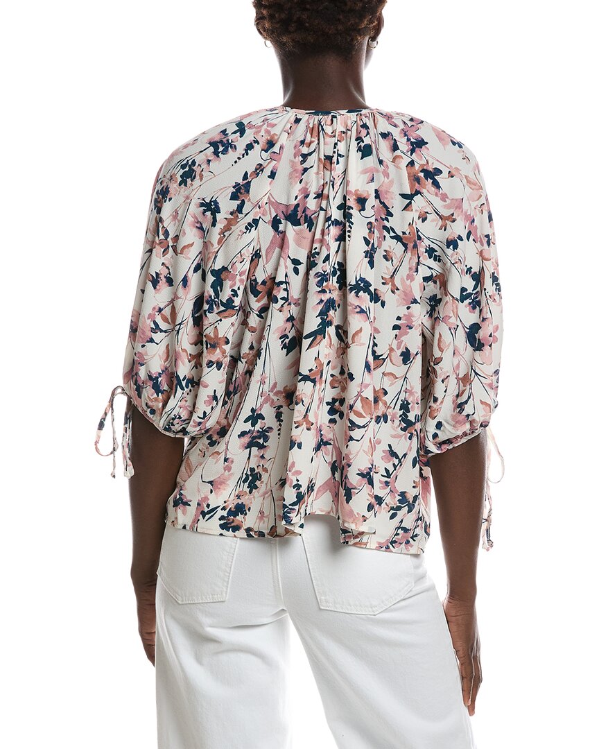 RENEE C Renee C Bubble Crepe Top