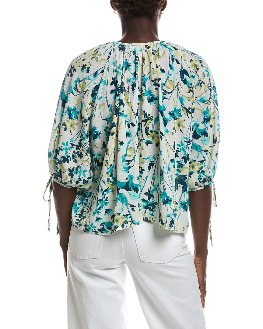 RENEE C Renee C Bubble Crepe Top