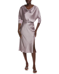 RENEE C Renee C Long Sleeve Midi Dress
