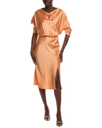 RENEE C Renee C Long Sleeve Midi Dress
