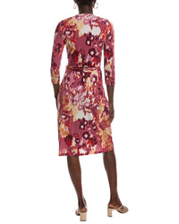 RENEE C Renee C Midi Wrap Dress