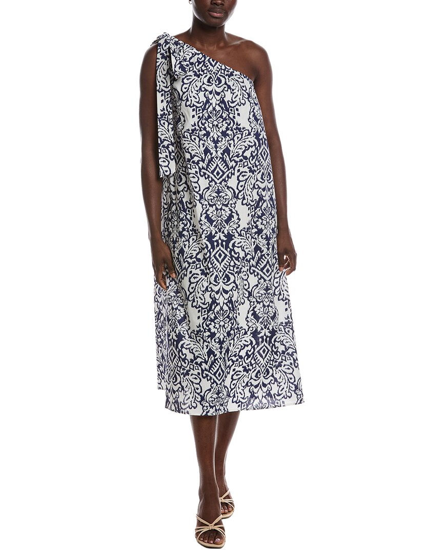 RENEE C Renee C One-Shoulder Midi Dress