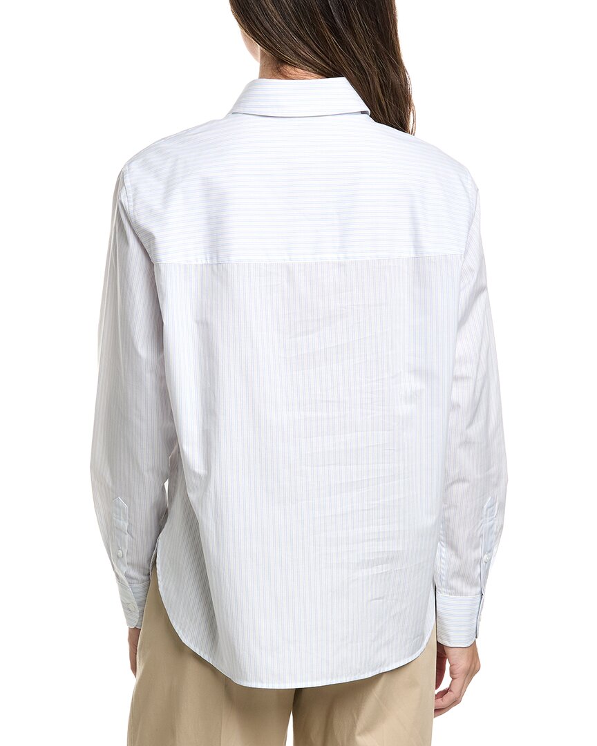 Brooks Brothers Brooks Brothers Oversized Poplin Blouse