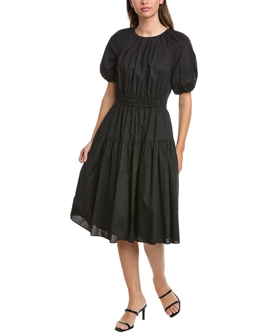 Brooks Brothers Brooks Brothers Poplin Smocked Dress
