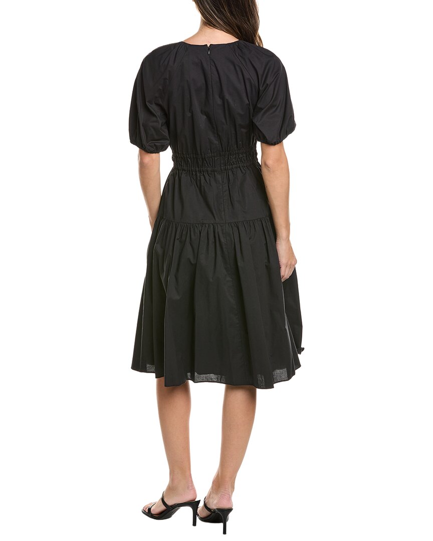 Brooks Brothers Brooks Brothers Poplin Smocked Dress
