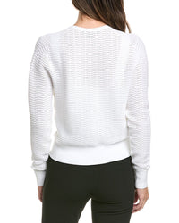 Brooks Brothers Brooks Brothers Pointelle Cropped Cardigan