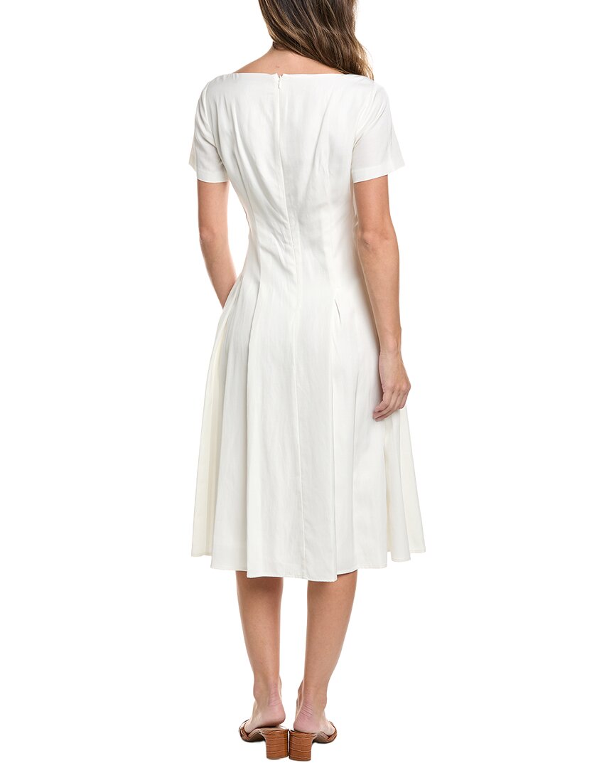 Brooks Brothers Brooks Brothers Linen-Blend Midi Dress