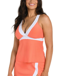 24th and Ocean 24Th And Ocean Santorini Tankini Top