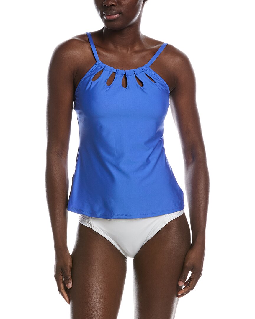 24th and Ocean 24Th And Ocean Solid Tankini Top