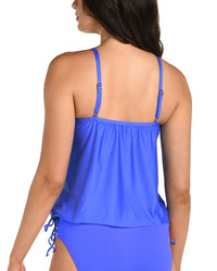 24th and Ocean 24Th And Ocean Solid Tankini Top
