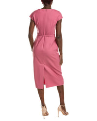 Oscar De La Renta Floral Wool-Blend Dress