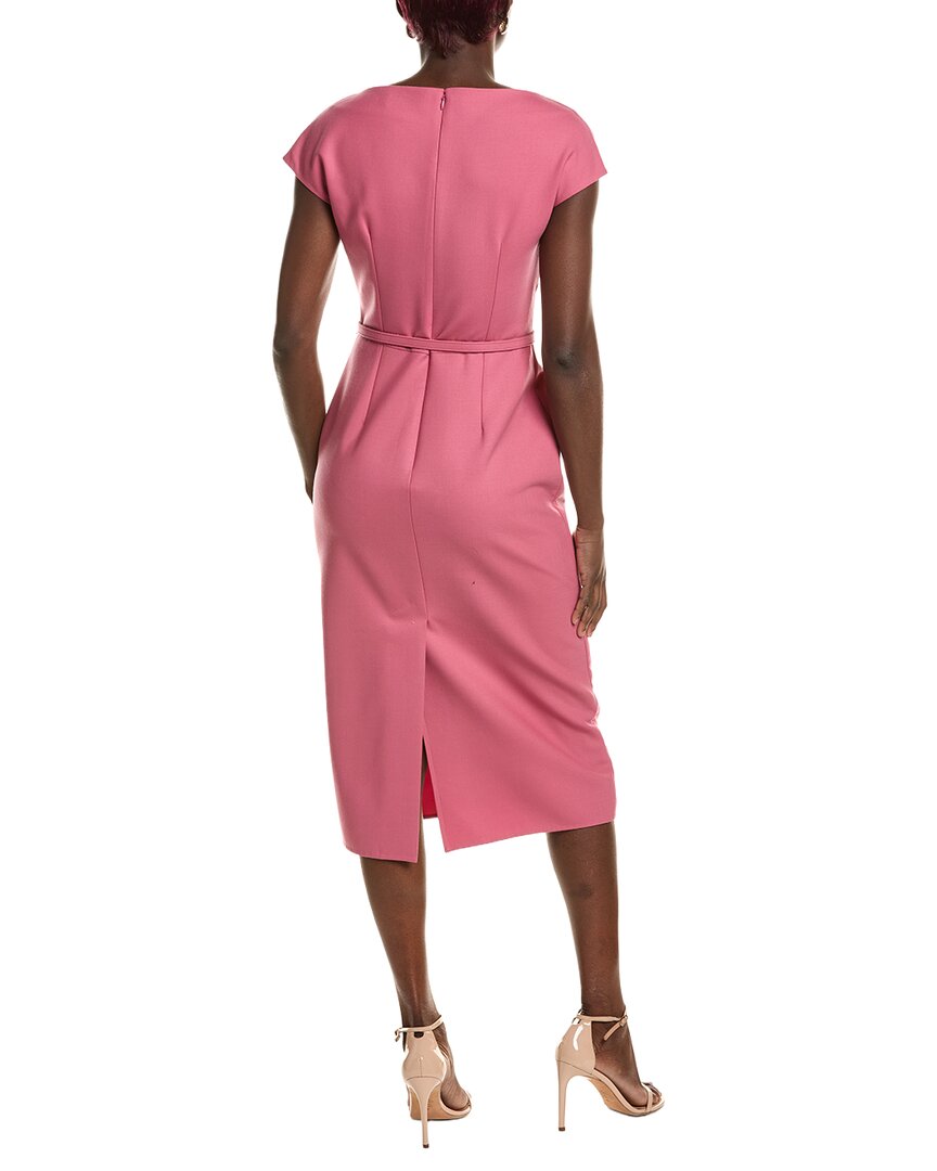 Oscar De La Renta Floral Wool-Blend Dress